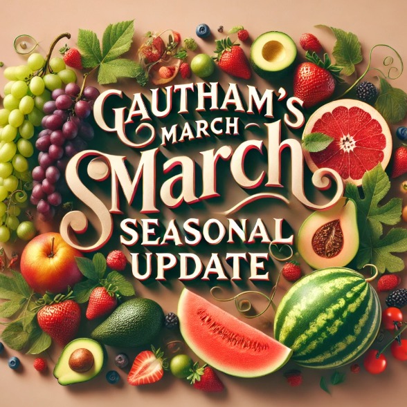 Gautham's March Seasonal Update