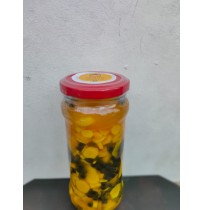 Pickle - Mango Ginger & Green Pepper (300 Gms, Glass Bottle)