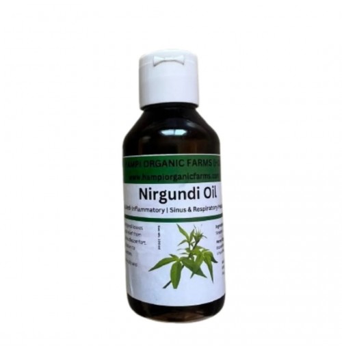 Nirgundi Oil 100 ML (for handling Pain, Inflammation, Respiratory Health)