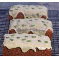  Pumpkin tea cake with Cinnamon glaze (EGGLESS)  by Beige Marvel- 150Gms
