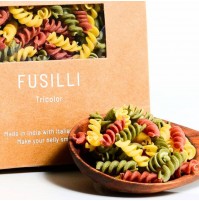 Tricolor Fusili Pasta (250gms, SproutsOG)