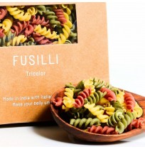 Tricolor Fusili Pasta (250gms, SproutsOG)