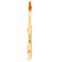 Bamboo Toothbrush - Slim (orange)