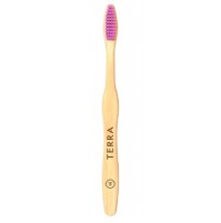Bamboo Toothbrush - Slim (purple)