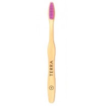 Bamboo Toothbrush - Slim (purple)