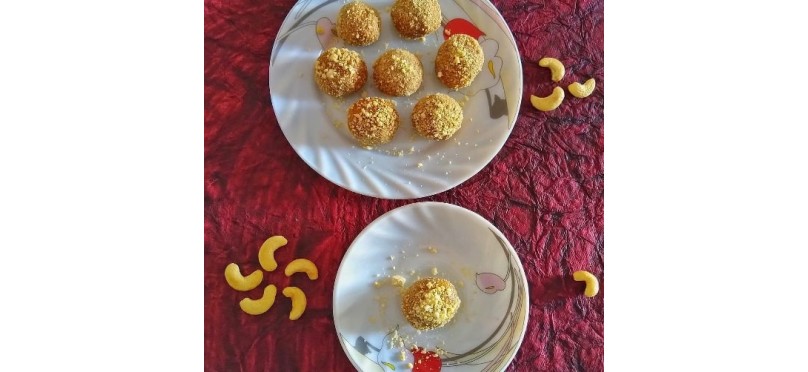 Besan Jaggery Ladoo Recipe