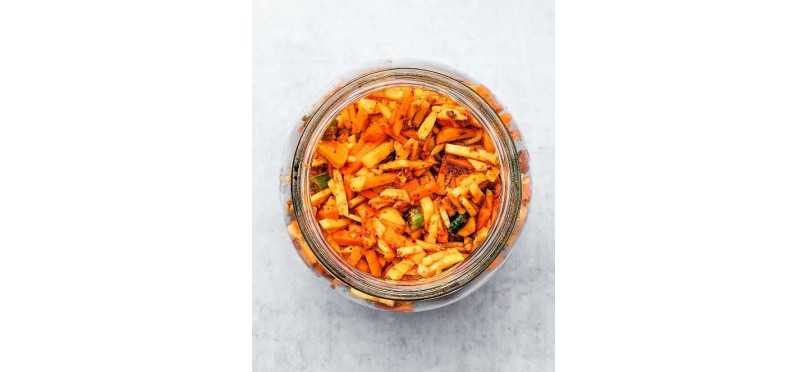 Mango Ginger and Fresh Turmeric Pickle Recipe