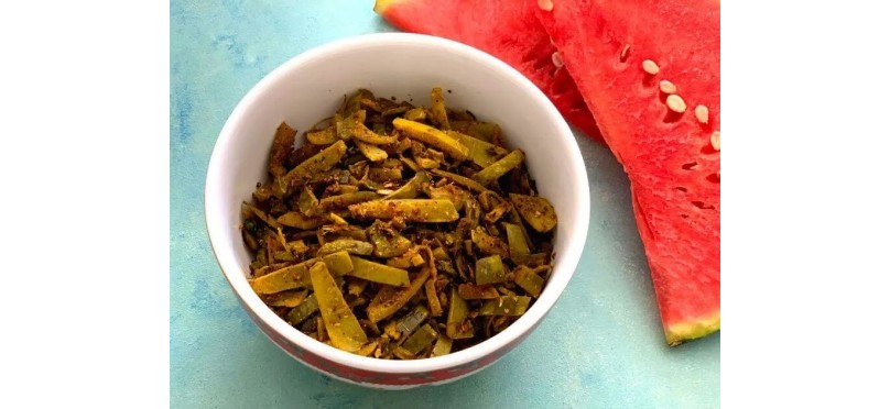 Watermelon Peel Sabji Recipe