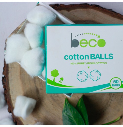 Pure Cotton Balls (Box of 50 pcs)