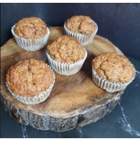  Banana Muffins (Eggless, Pack of 4) by Beige Marvel 