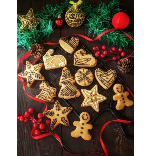 Ginger Bread Cookies (150Gms) (Eggless) (SOFT)