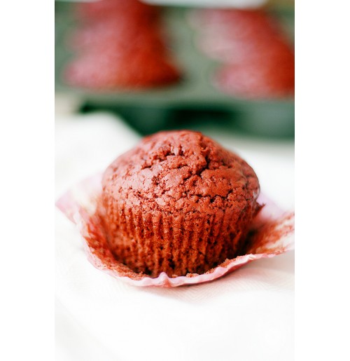 Red Velvet Muffin (three in a pack)