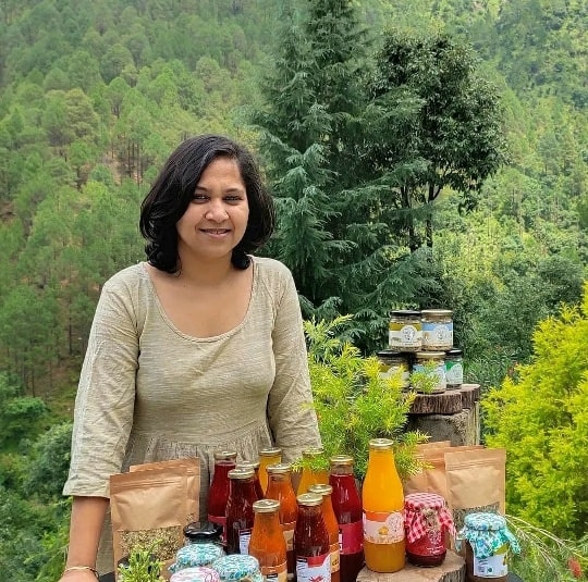 Divya sends goodness from Uttarakhand hills